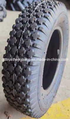 4.10/3.50-4 4.00-6 3.50-8 4.80/4.00-8 Pneumatic Wheel Rubber Tyre for Wheel Barrow Hand Trolley Hand Cart