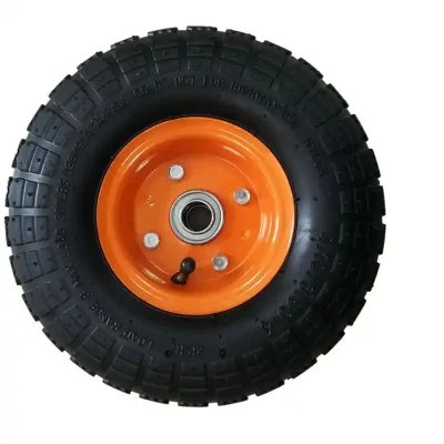 10 Inch 3.00-4 Wagon Wheel Pneumatic Rubber Tire for Sack Truck Wheelbarrow