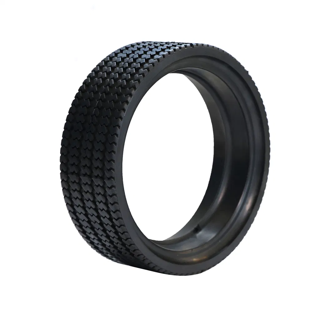 16X3 Inch Semi Pneumatic Rubber Tire Plastic and Steel Half Rim 3X16 Seeder Gauge Wheel