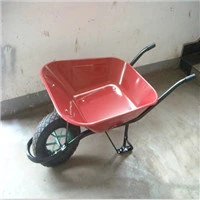 Heavy Duty Wheelbarrow with Strong Support Leg