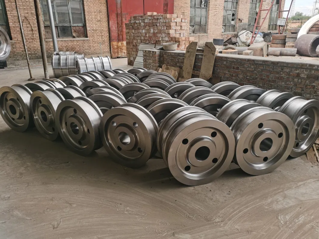 Customized Overhead Crane Wheel Gantry Crane Wheel Forged Steel Wheel