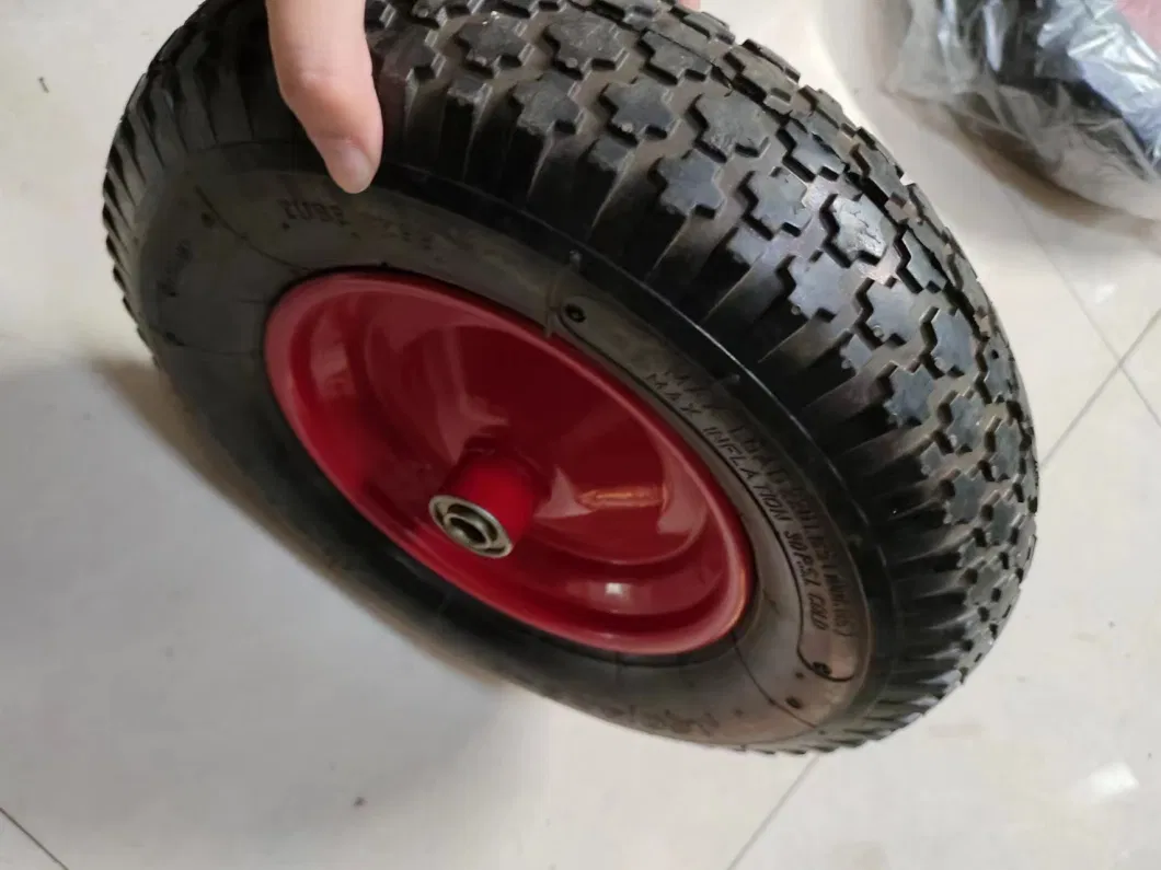 Rubber Tyre Trolley Wheel Tires Wheelbarrow Tyre4.80/4.00-8