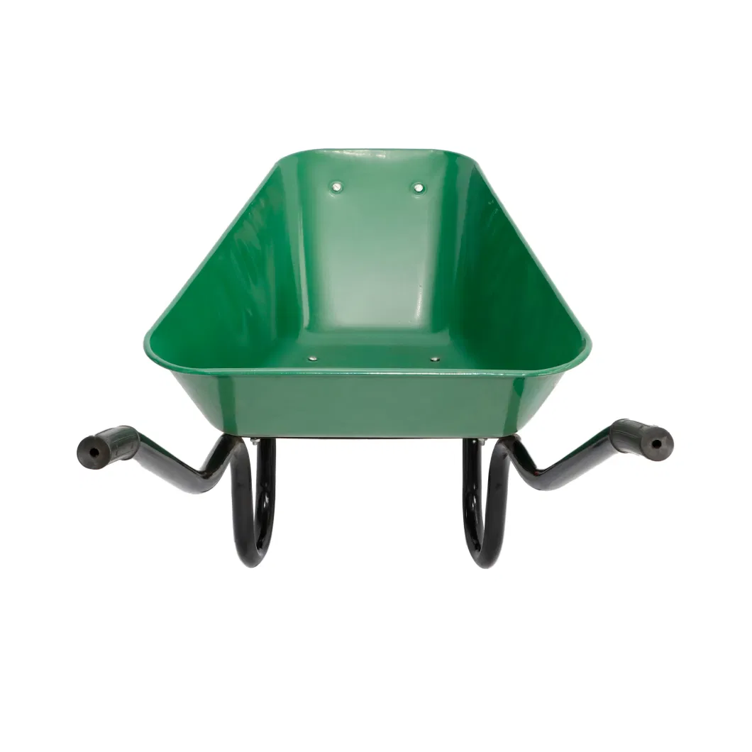 Wb3800 Africe 60L Green Color Cheap Wheelbarrow