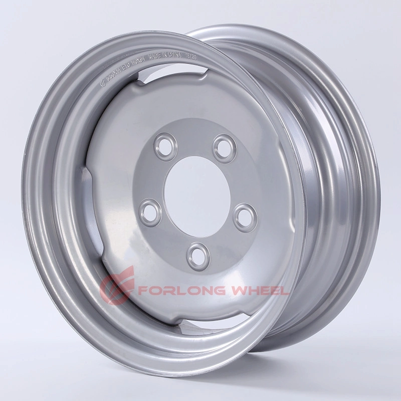 Forlong Wheel 14inch Low Speed Rim 6jx14 5stub 140mm PCD Fits Tire 205r14 for Agricultural and Industrial Trailer Use for Sale