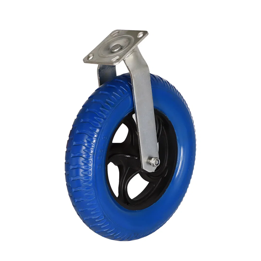 Solid Polyurethane Flat-Free Tire PU Foam Wheel for Gorilla Cart 