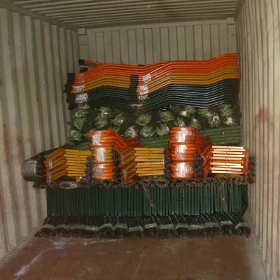 Carrello manuale a ruota singola per costruzione con struttura robusta