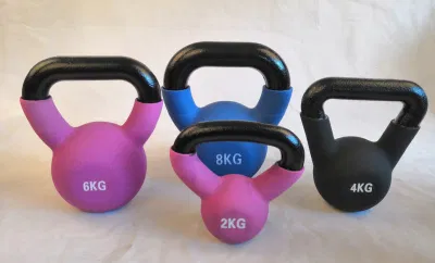  Wholesale Neoprene Vinyl Coating Kettlebell Gym Kettle Bell for Sale