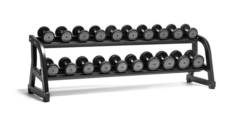 Grey Neoprene Rubber Dumbbell 20kg Set China Dumbbell Price