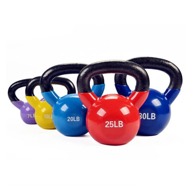 Vinyl Coated Cast Iron Weight Sets Kettlebell