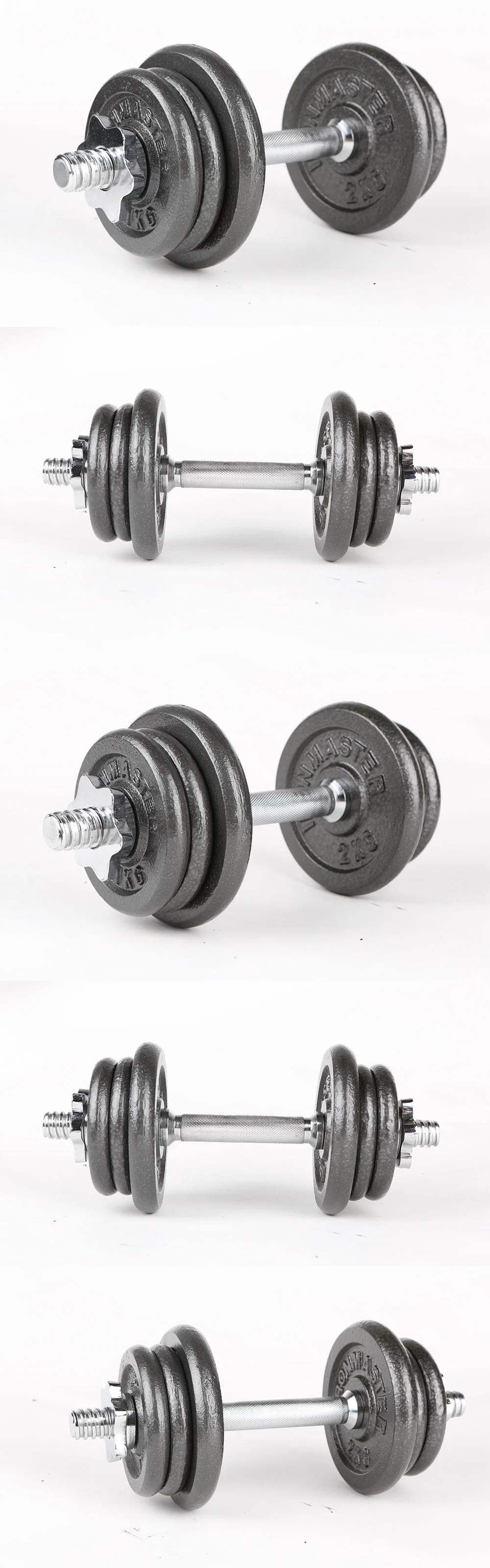 10kg Rubber Dumbbell Sets for Men, Women, Beginners