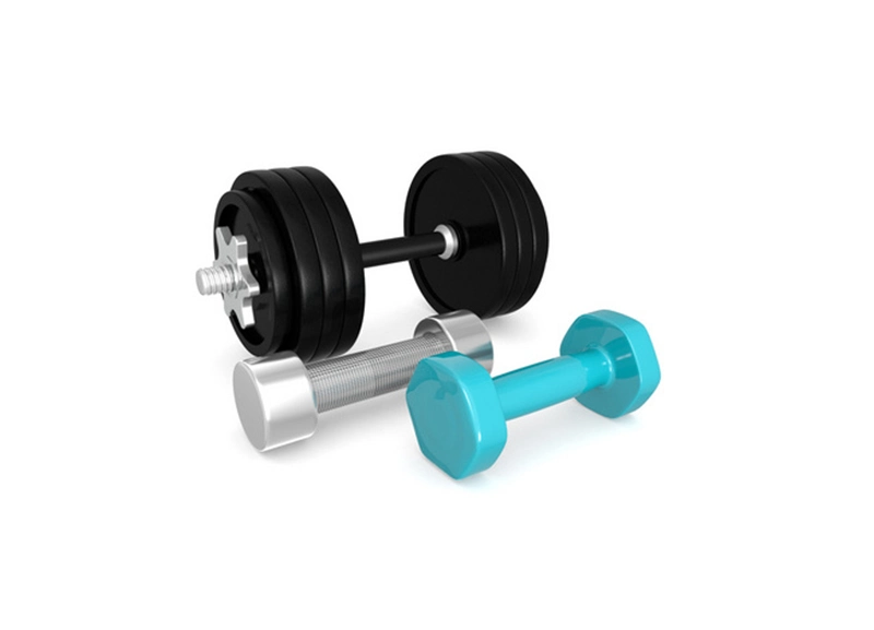 OEM Hot Sales PVC DIP Vinyl Dumbbell Colorful Dumbbell Sets Customized