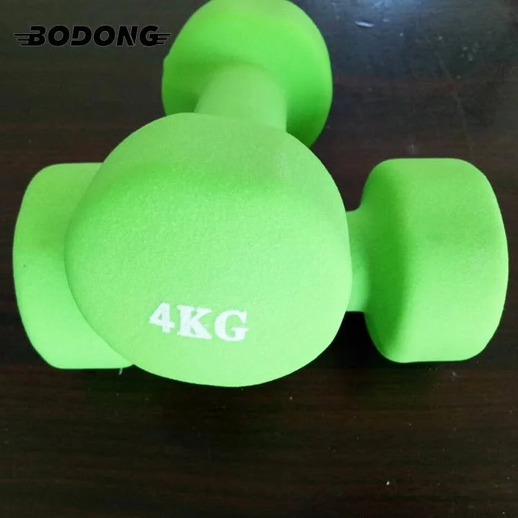 High Quality Weight Lifting Dumbbell Set Gym Dumbbell Women Fitness Vinyl Dipping Dumbbell Set