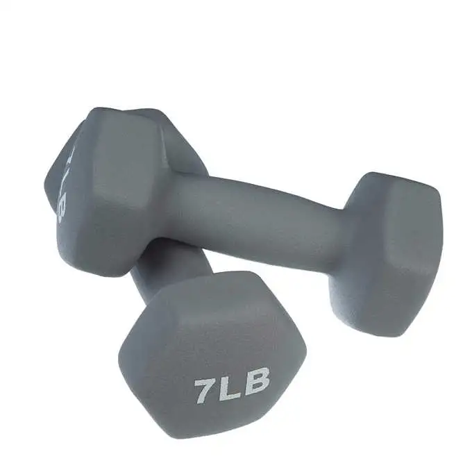 Vinyl Dumbbell Set for Weight Lifting