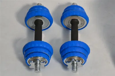 Chrome ajustable pesa con goma protector cubra para gimnasio en casa de equipos de gimnasia