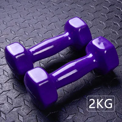 Gimnasio en casa pesa de vinilo para hombre y mujer el entrenamiento de fuerza