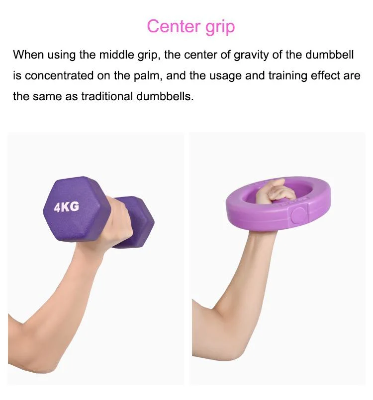 Women Use Ring Dumbbell Sets Ring Dumbbells