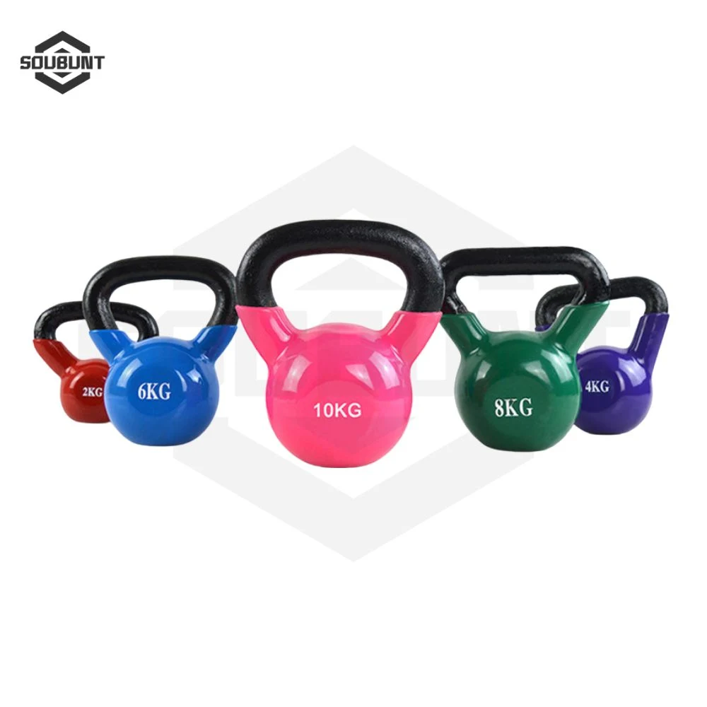 Smooth Dipped Neoprene Cast Iron Kettlebell