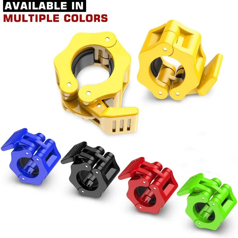 25/50mm Spinlock Collars Barbell Collar Lock Dumbell Clips Barbell Clamps Weight Lifting Bar Gym Dumbbell Fitness Body Building