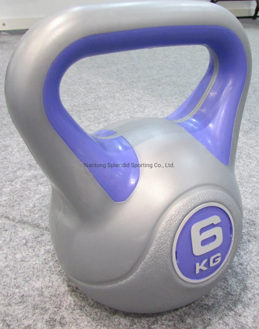 Hot Sale Free Weights Sports Equipment Colored Cement Kettlebell Gym Equipment Kettlebell Set