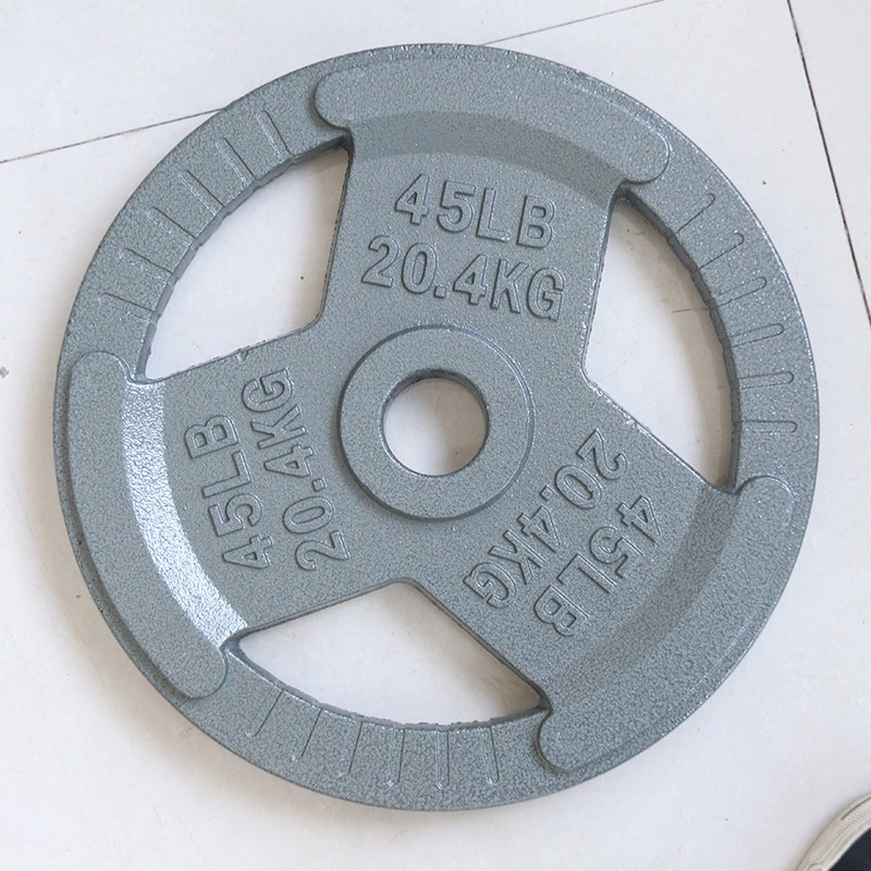 Hot Sale Weight Plates Baked Free Weights Gym Plate Cast Iron Barbell Dumbbell Weight Plate