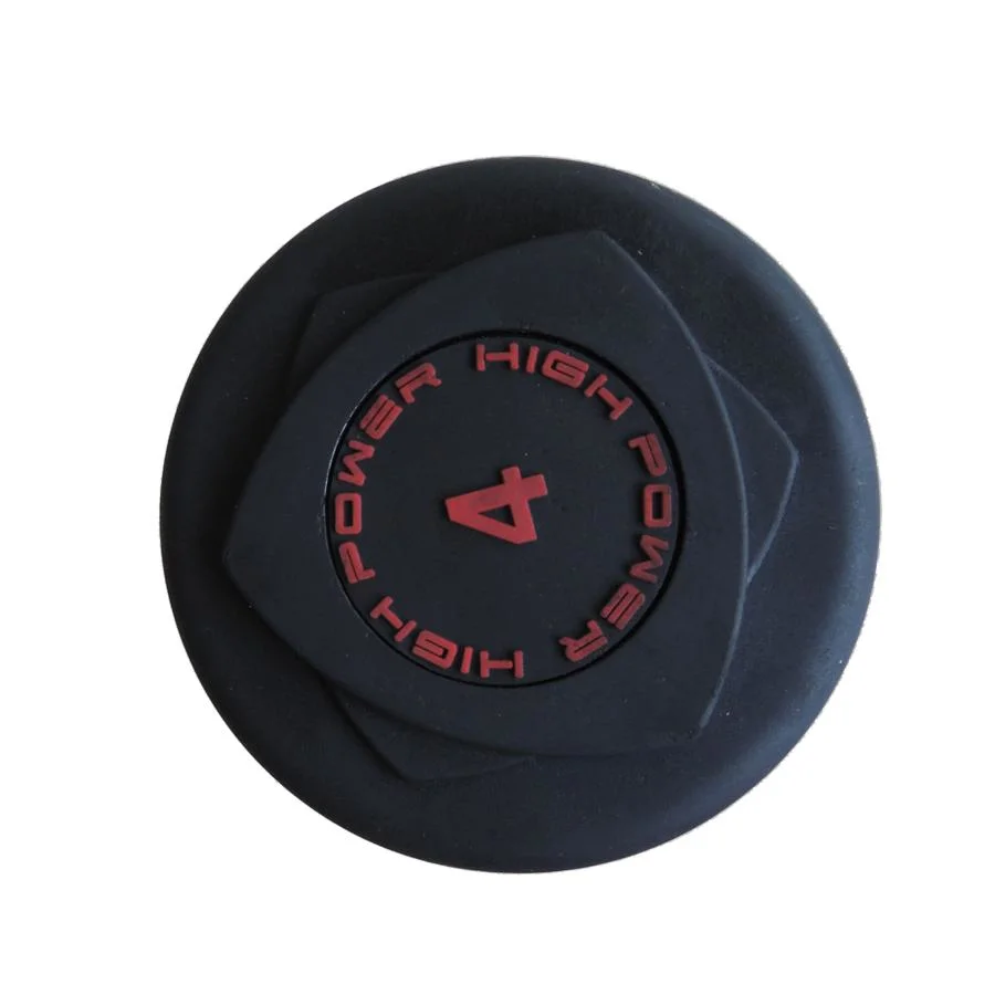 Hot Sell Black Round Rubber Coated Dumbbell