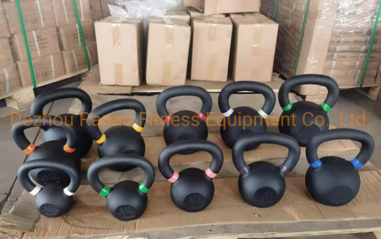 Custom Logo Gym Fitness Plastic Men&prime;s and Women&prime;s Plastic Matt Dipping Kettlebell Squat Training