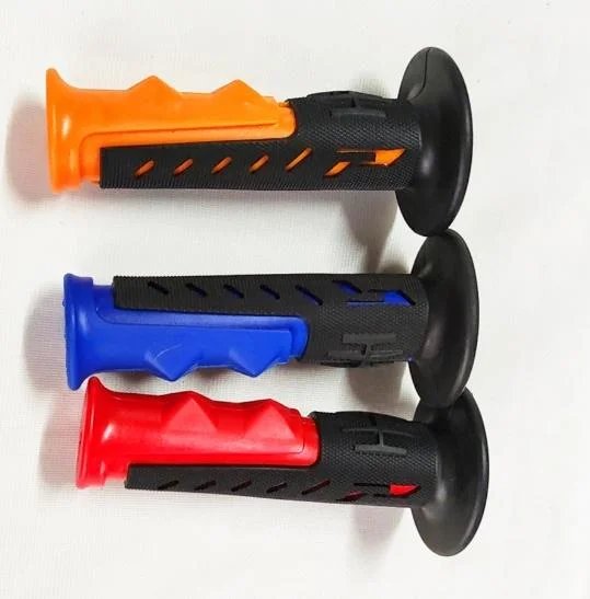 Manufacturers Direct Bicycle Handlebar Rubber Mountain Bike Handle Cover Bicycle Two-Color Plastic Handle Cover Bicycle