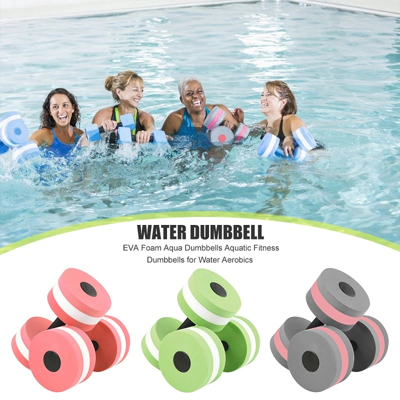 Lightweight Water Dumbbell Flexible Swim Water Aerobics EVA Aqua Dumbbells