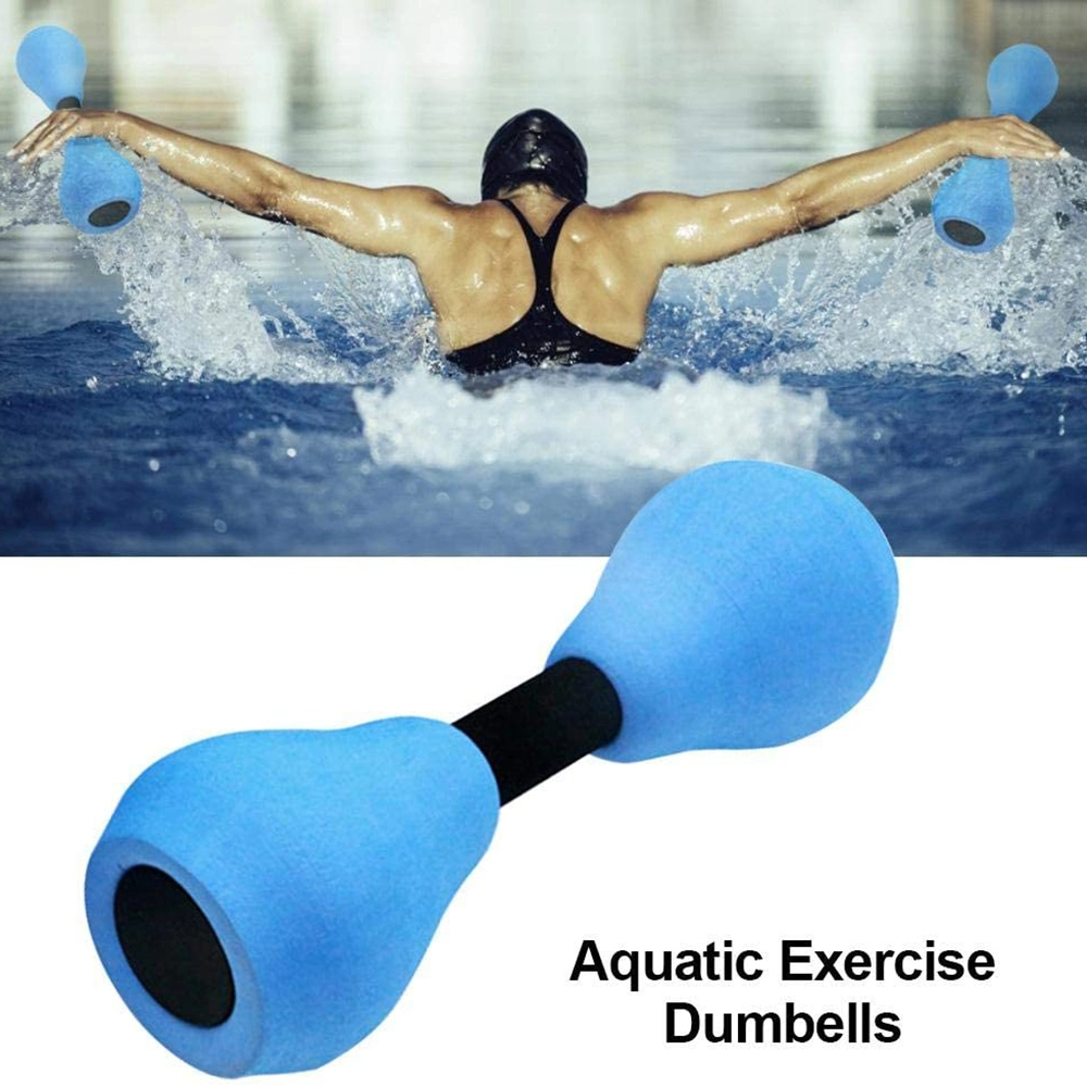 Soft Padded Water Weights - EVA-Foam Dumbbell Set, Water Aerobics, Aqua Therapy, Pool Fitness, Water Exercise Wbb13309