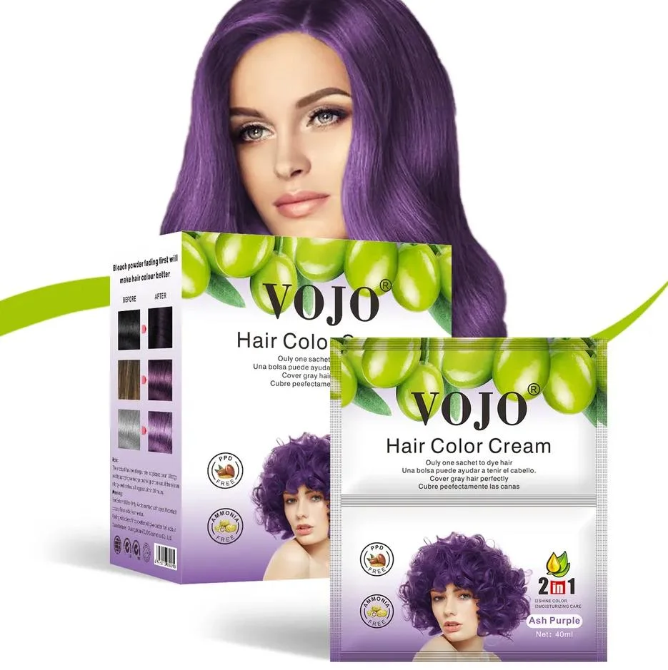 Online Wholesale in Stock Hot Selling Hair Color Cream Hair Dye for Professional Salon Private Label Fast Semi-Permanent Hair Color Cream