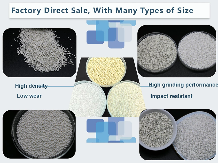 Factory Direct Sale Zirconia Silicate Ceramic Balls /Beads in The Ball Mill