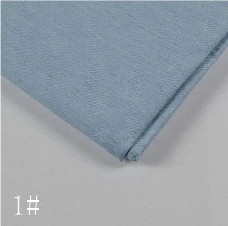 High Quality Thin Cotton Woven Denim Fabric for Jeans T-Shirt Dress and Bags
