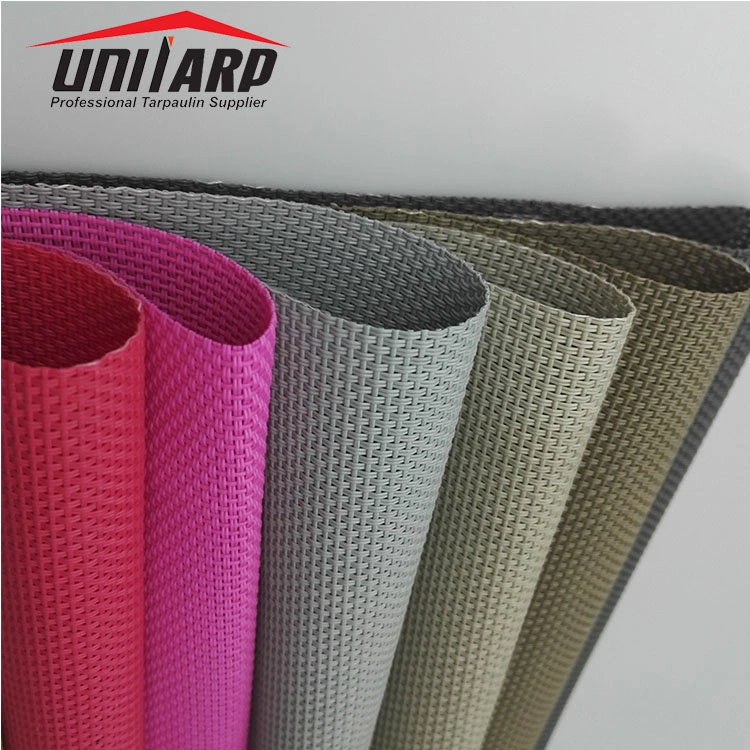 Multiple Coloring Anti-UV Awning PVC Mesh Fabrics Table Mat Horse Rug Cloth