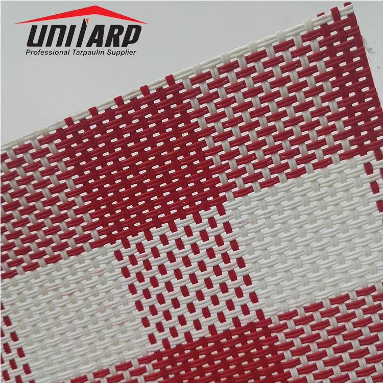 Multiple Coloring Anti-UV Awning PVC Mesh Fabrics Table Mat Horse Rug Cloth