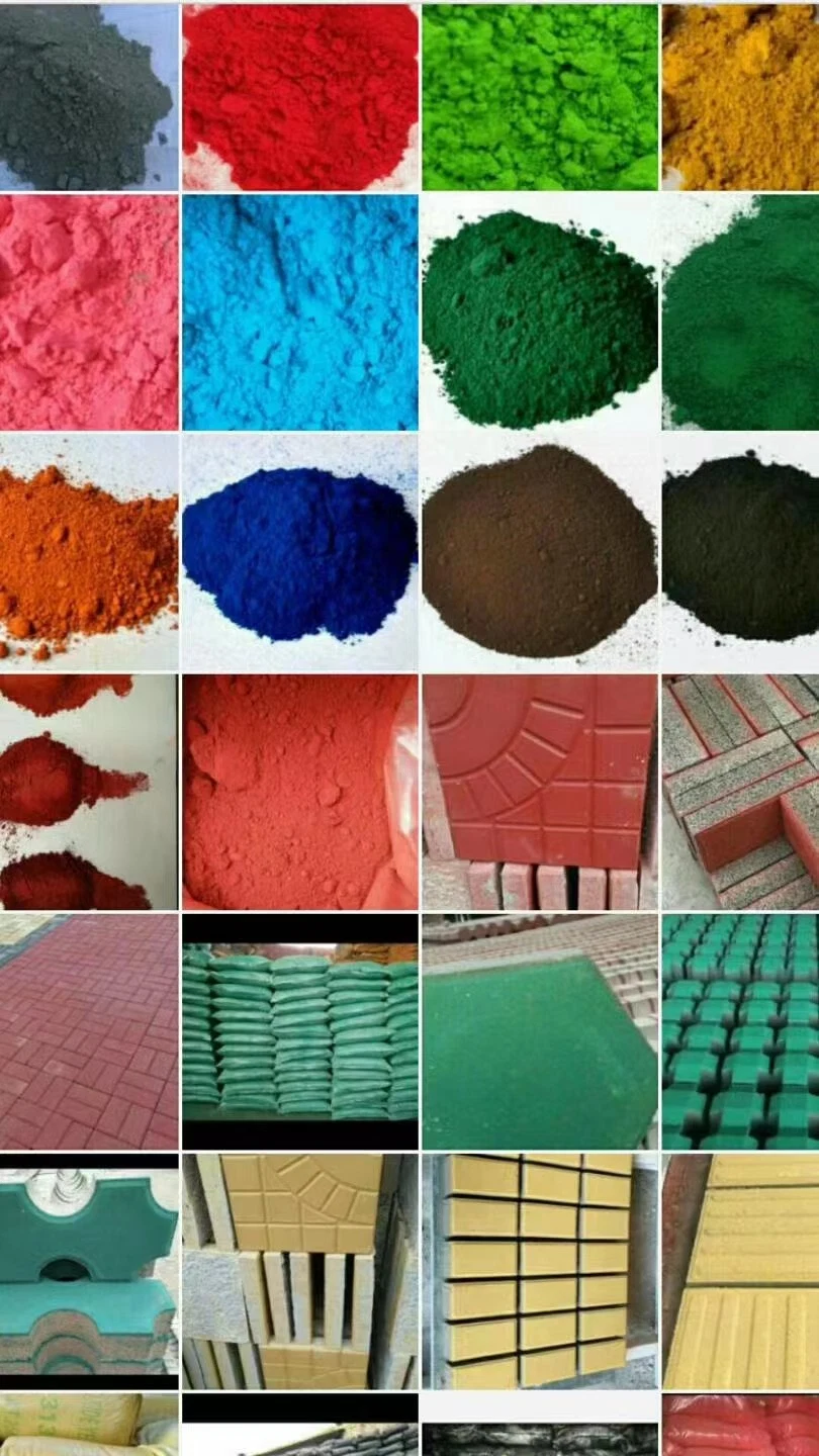 Color Pigment 96% Iron Oxide Red 110/130/190 for Paint/Brick
