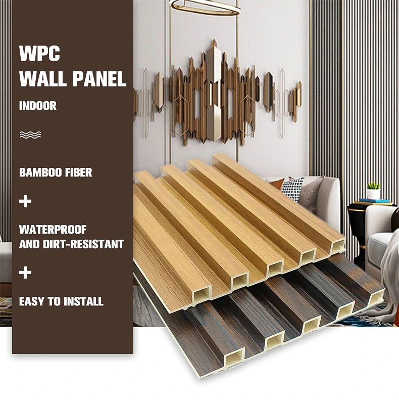 WPC Material WPC Wall Panel Wallboard Interior Indoor High Quality Decking Wood Plastic