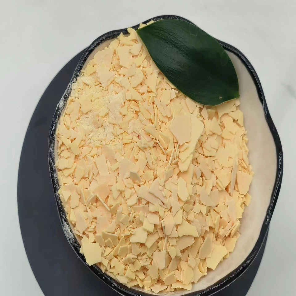 Leather Industry and Mining Chemicals Sodium Sulfide Yellow Flakes 60%
