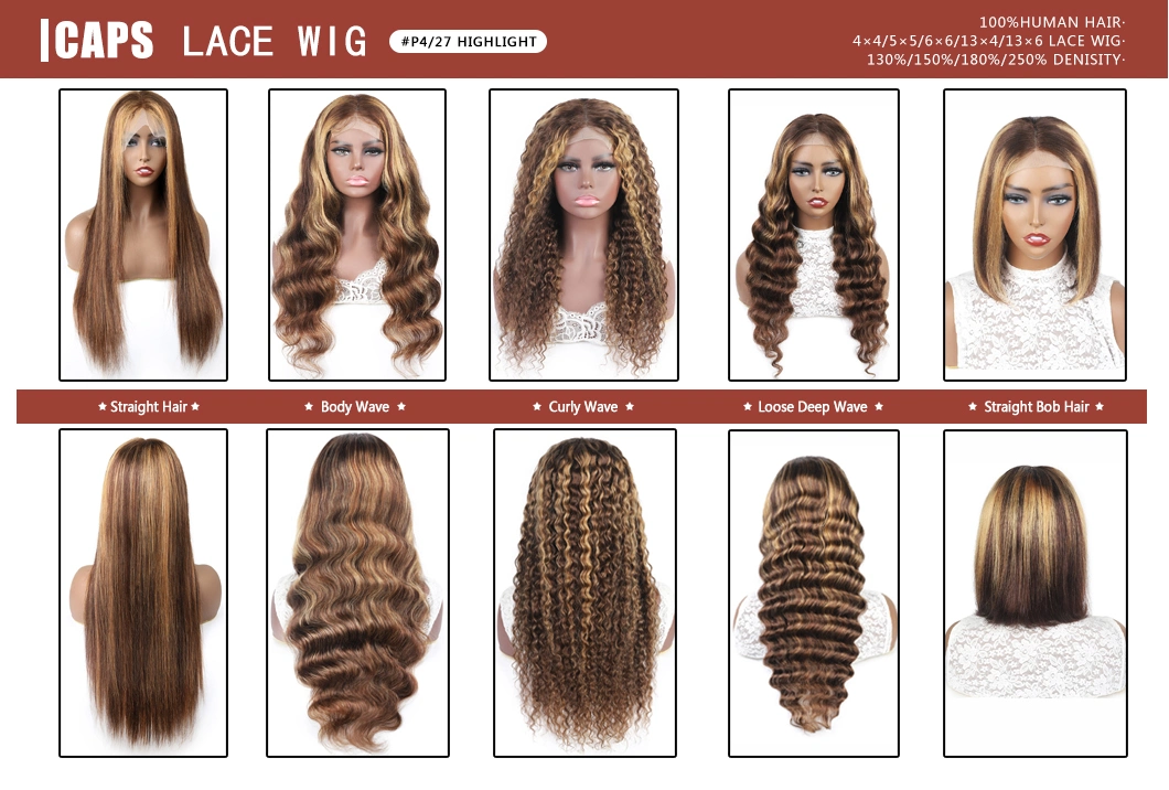99j 13× 4 Human Hair Long Lace Front Wig Wholesale Hair Wig Best Quality