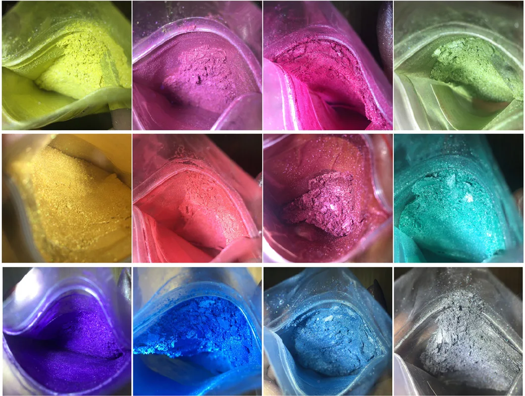 Pearlescent Metallic Pearl Mica Powder Epoxy Floor Coating Pigment