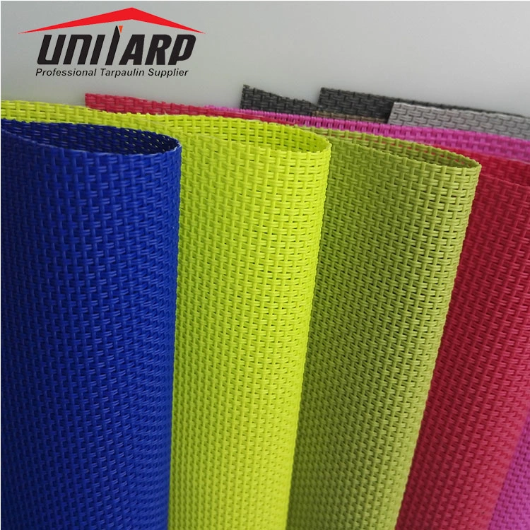 Multiple Coloring Anti-UV Awning PVC Mesh Fabrics Table Mat Horse Rug Cloth