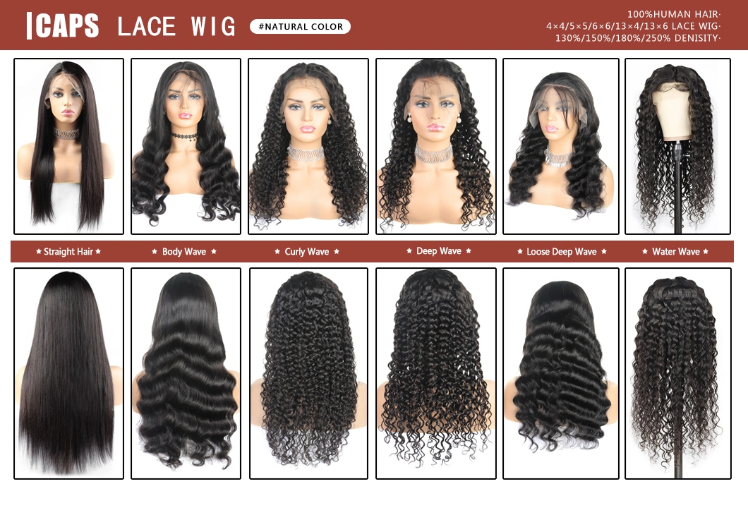 99j 13× 4 Human Hair Long Lace Front Wig Wholesale Hair Wig Best Quality
