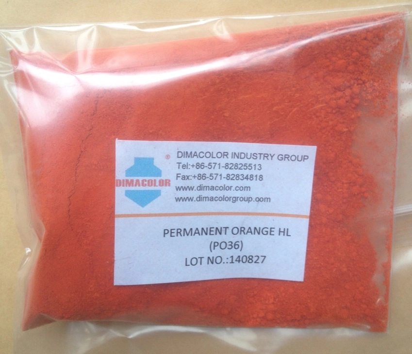 Paint Coating Ink Plastic Pigment Orange 36 (FAST ORANGE HL)