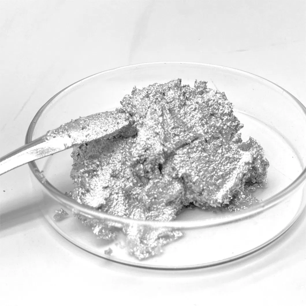 Metallic Silver Effect Leafing Aluminum Paste Inorganic Pigment for Paint Coatings