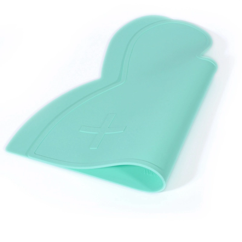 Factory Stock Portable High Temperature Resistance Baby Silicone Coloring Placemat