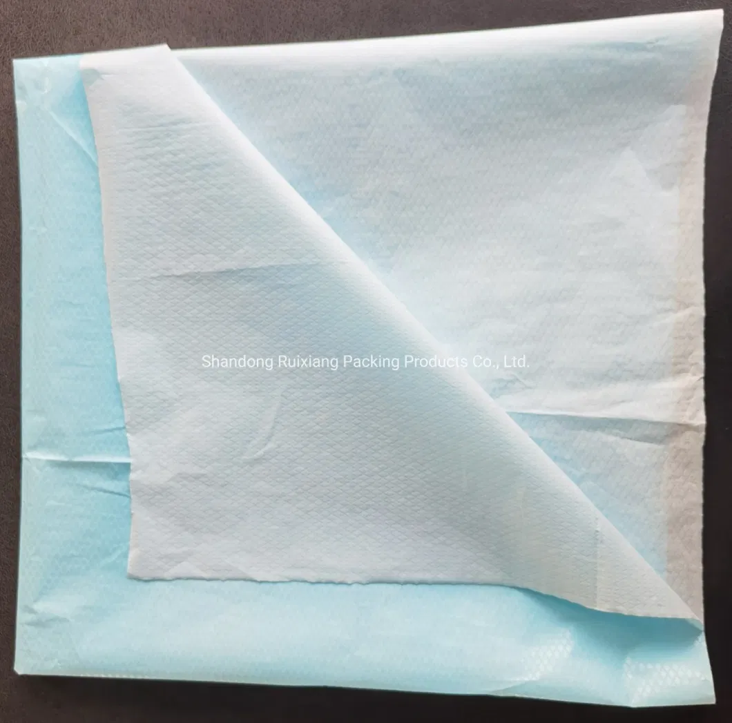Custom Waterproof PE Coated Paper Disposable Bedsheet for Medical Use