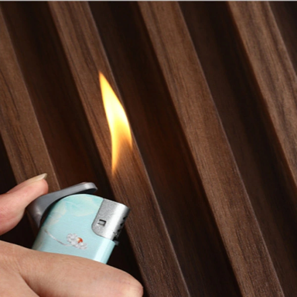 WPC Wood Wall Panel Fluted Great Wall Panels Decorative Wood Alternative Interior Decoration Can Be Waterproof and Fireproof
