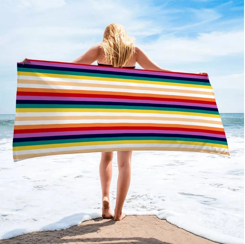 70*140cm Microfibre Beach 3D Digital Printe Beach Towel