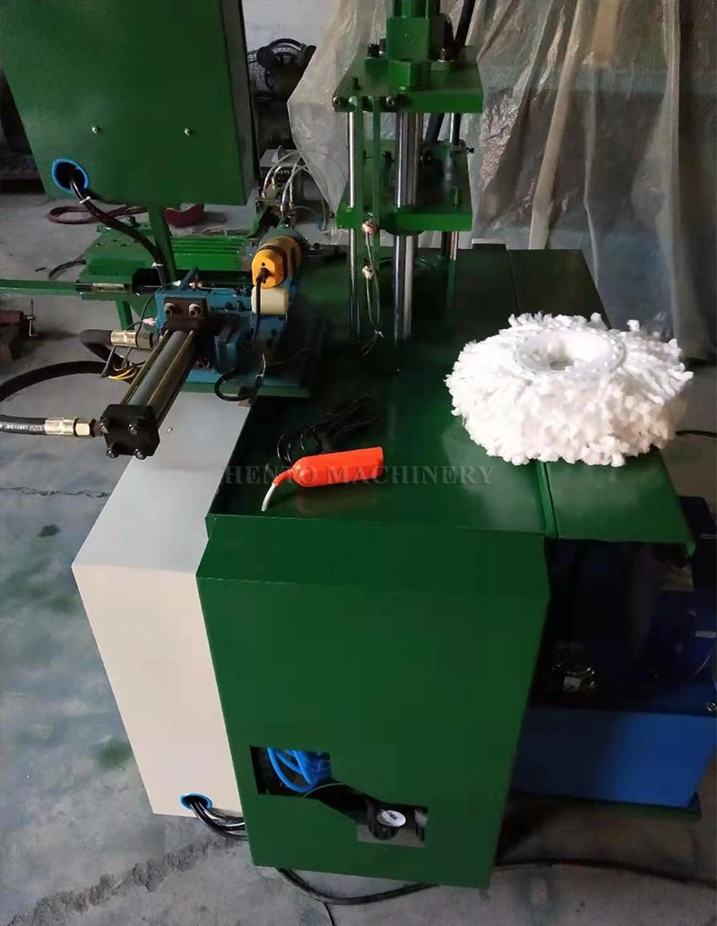 Advanced Structure Mop Head Machine / Cotton Yarn Mop Head Making Machine