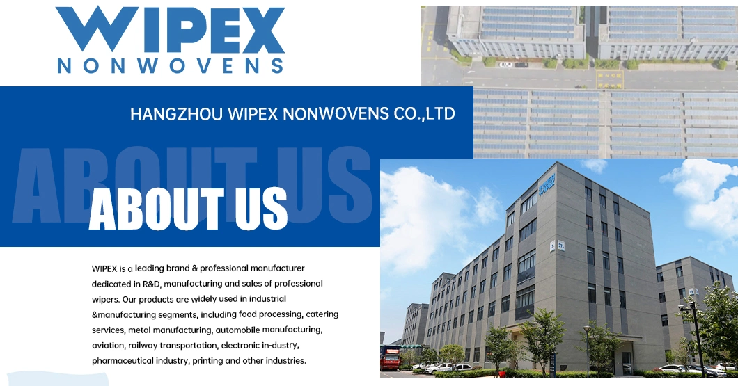 X50 X60 X70 X80 Disposable Wiping Industrial Spunlace Nonwoven Cleaning Rags