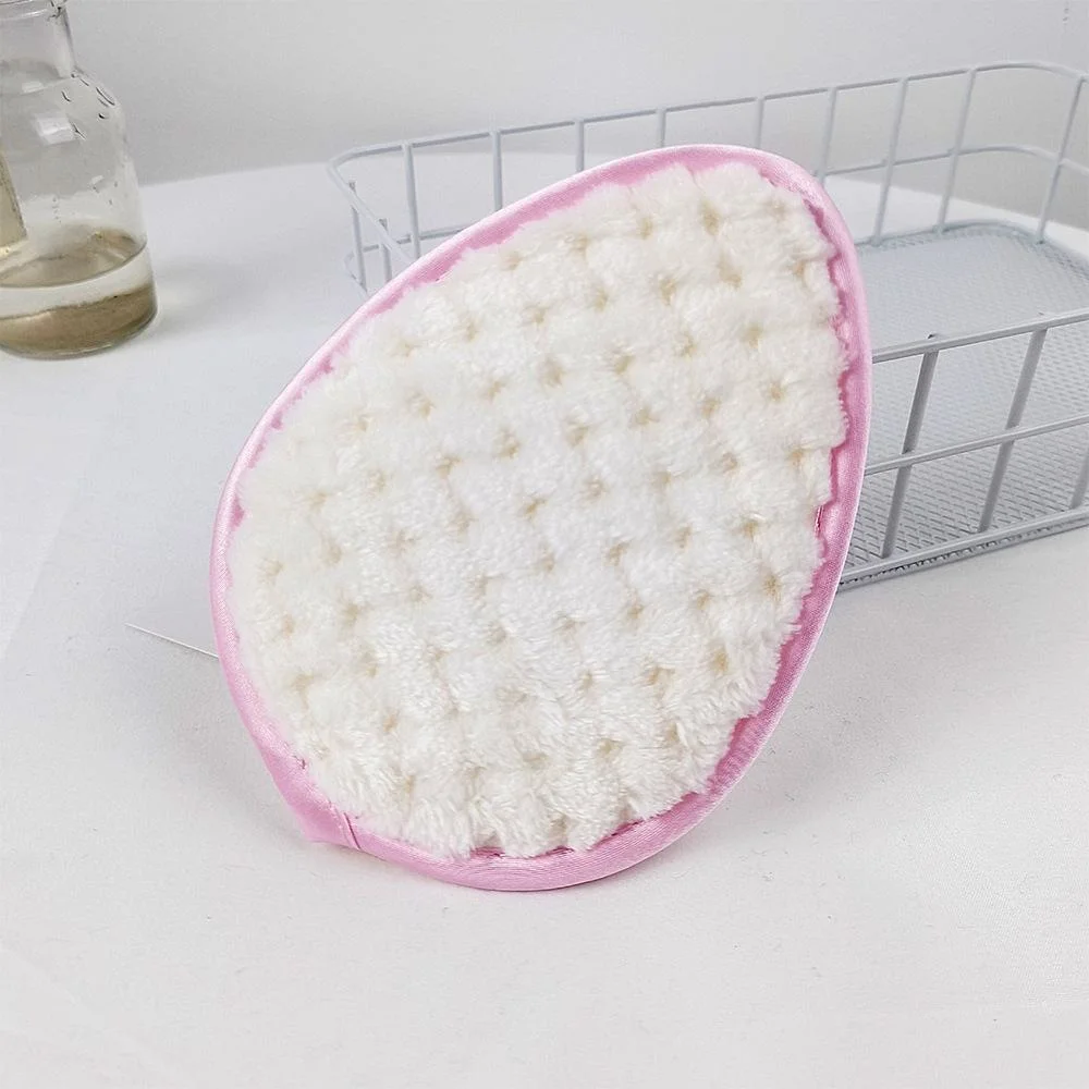 Private Label Microfiber Washable Reusable Makeup Remover Puff Cleaning Sponge Eco Friendly Custom Logo Skin Care Face Cleansing Sponge Pads